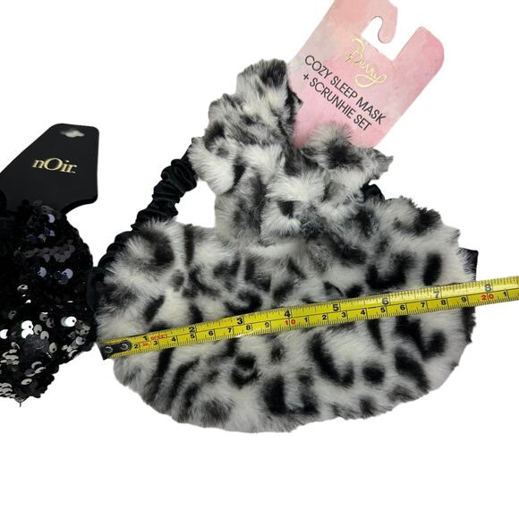 cozy sleep mask scrunchie set new - Picture 5 of 5